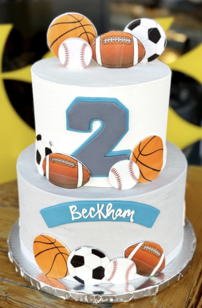 Sports Balls Cake